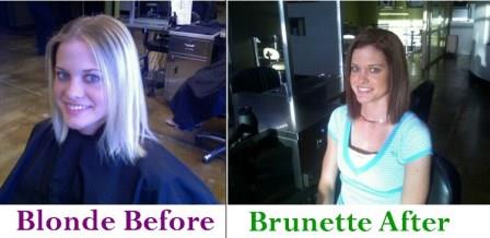 Coloring from Blonde to
  Brunette