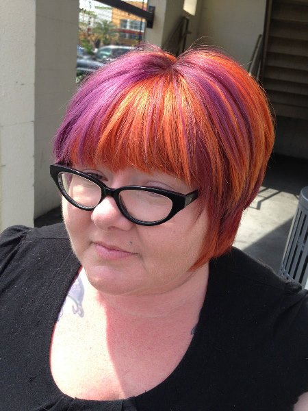 Orange & Purple
